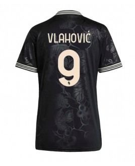 Günstige Juventus Dusan Vlahovic #9 3rd trikot Damen 2025-26 Kurzarm